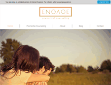 Tablet Screenshot of engagepremaritalcounseling.com